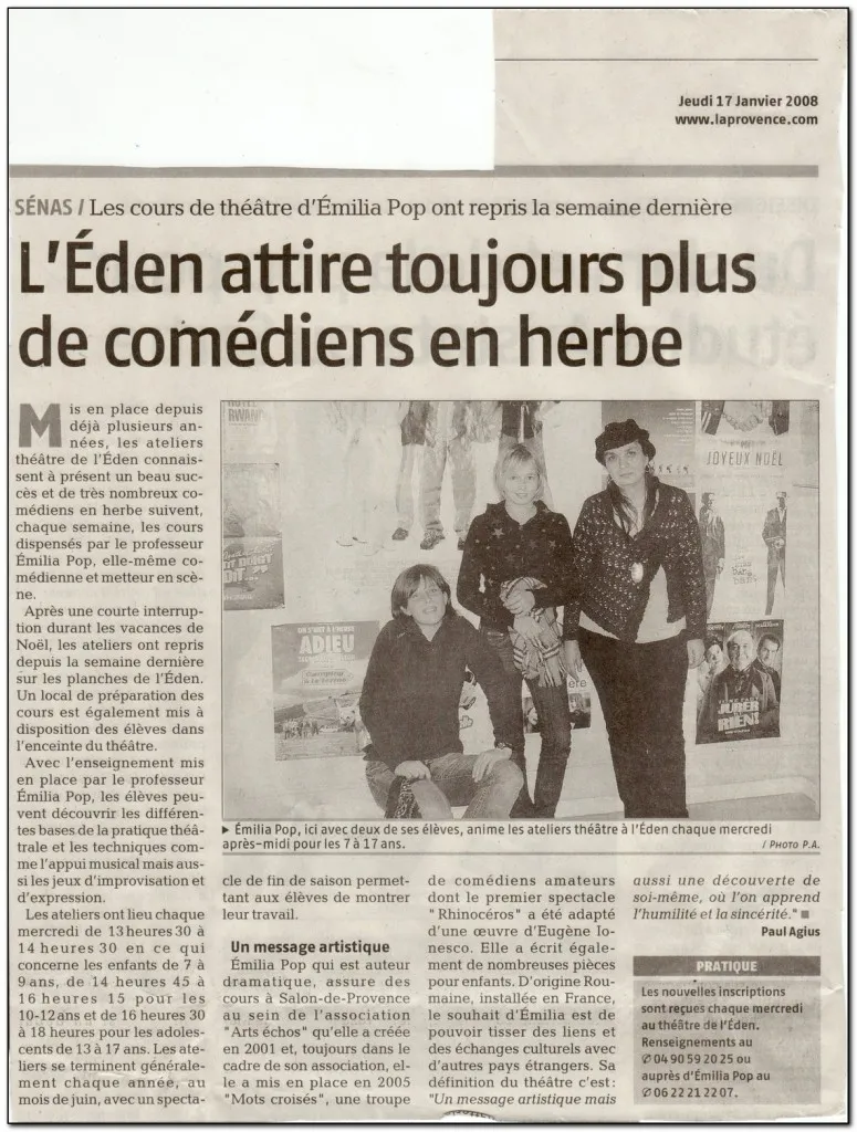 Médias - La presse en parle